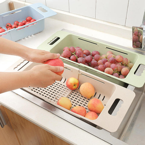 Retractable Washing Drain Basket