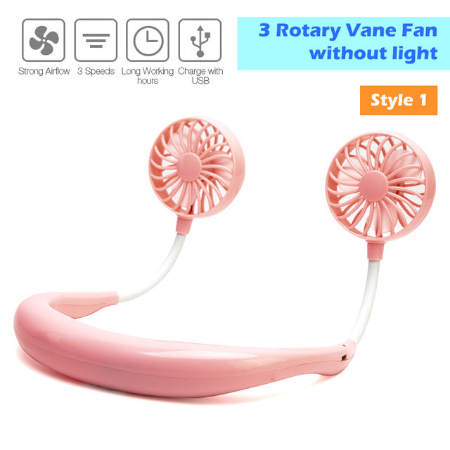 USB Portable Neck Fan