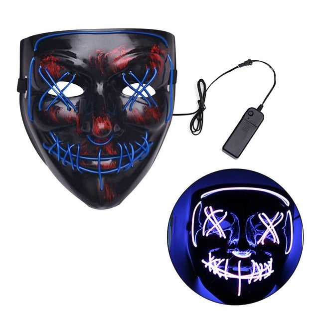 Holloween Light Up Mask