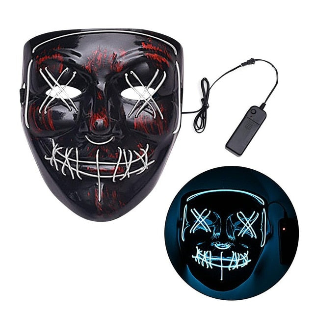 Holloween Light Up Mask