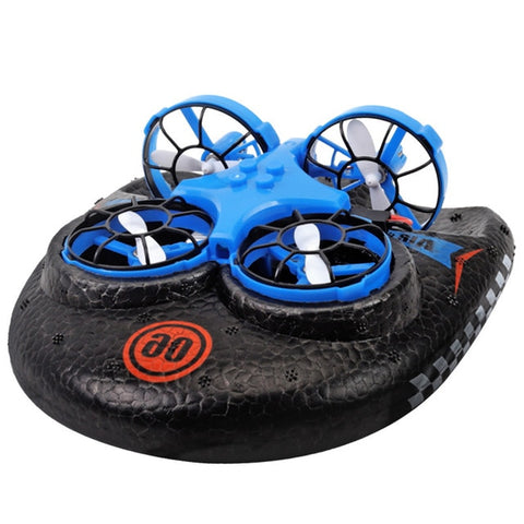 Three-In One Drone Hovercraft - Flight, Ground & Water