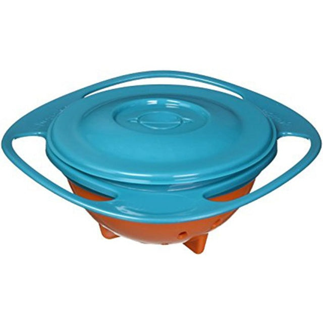 360 Rotate Spill-Proof Bowl