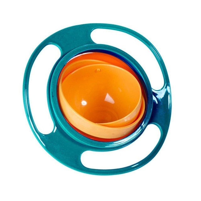 360 Rotate Spill-Proof Bowl