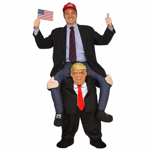 Trump Shoulder Ride