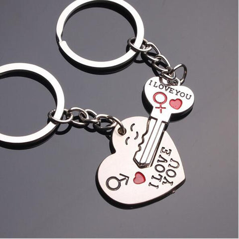 2pcs Couple Keychain Valentine's Day