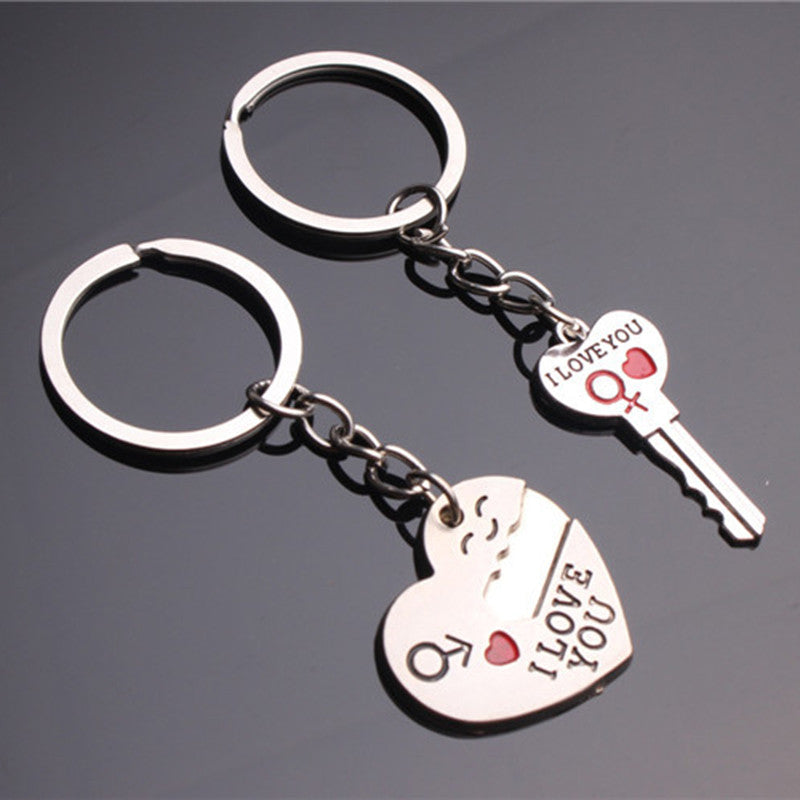 2pcs Couple Keychain Valentine's Day