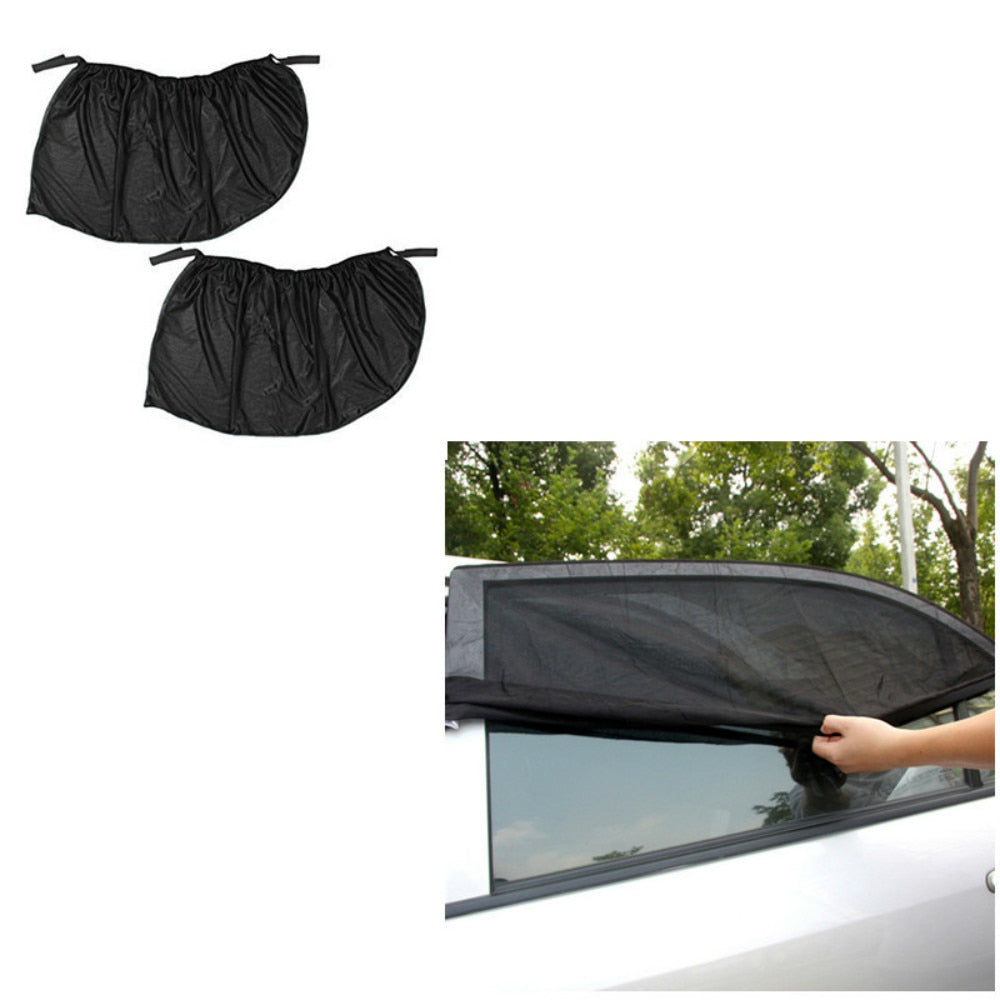 2Pcs Window Sun Shade Cover