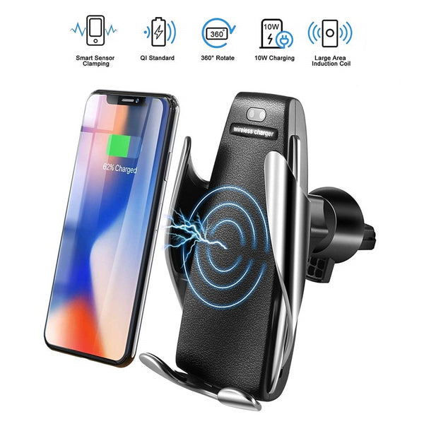 Automatic Clamping Fast Charging Phone Holder